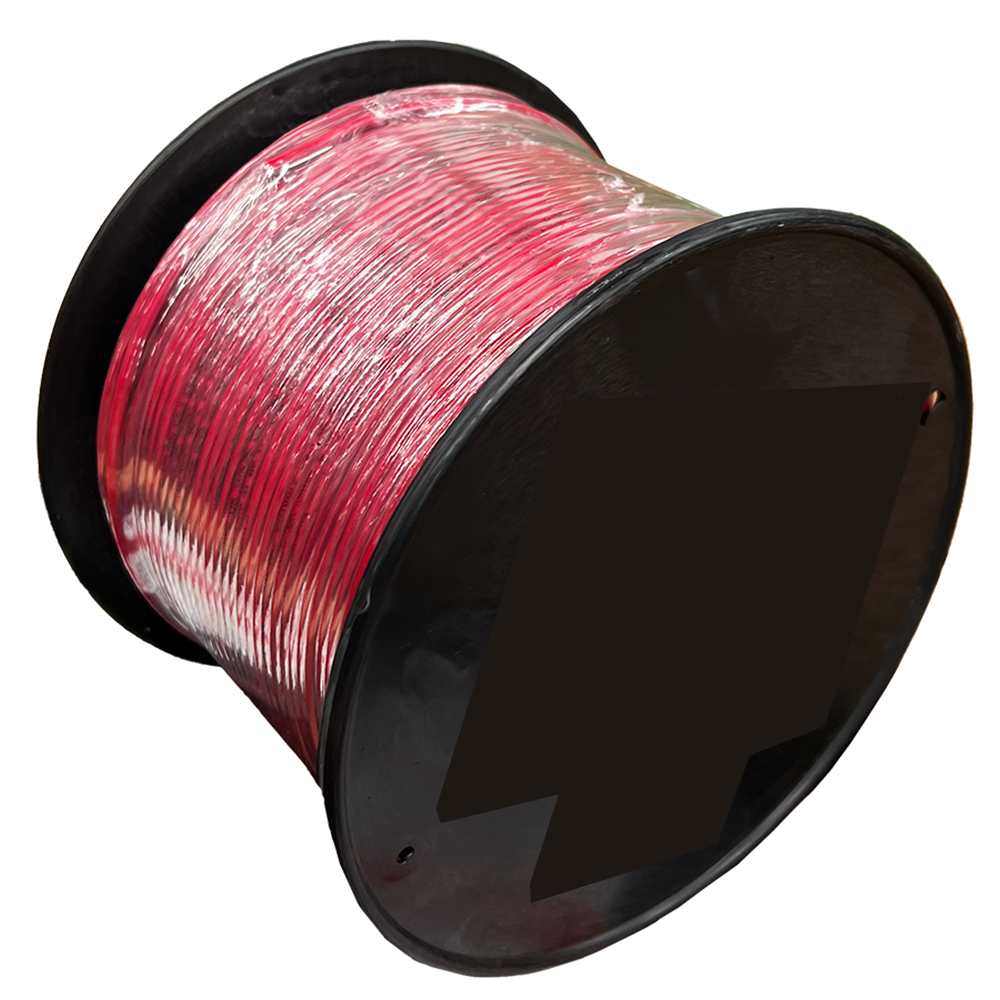 opper THHN THWN-2 stranded building wire 10 AWG red spool photovoltaiccable.com