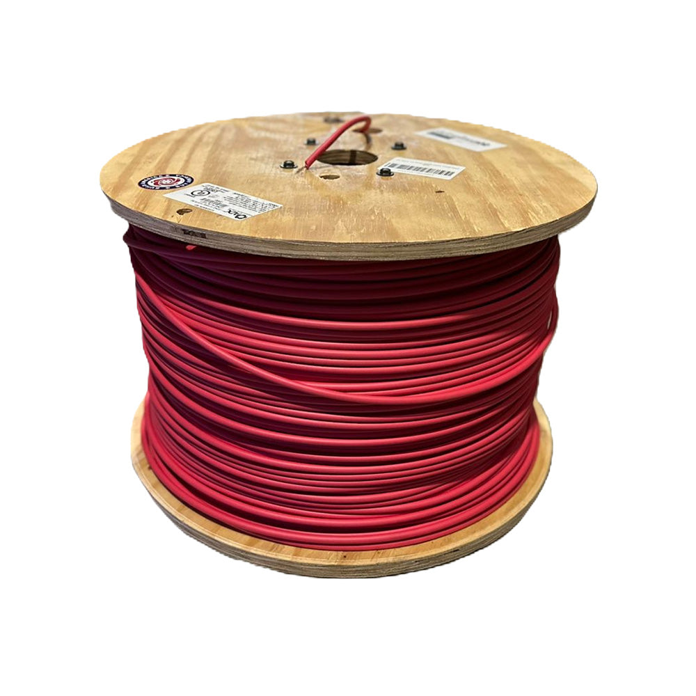 PV Wire 10 AWG 2000 Volts 2500 Feet Red
