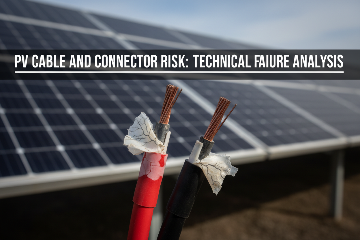 PV Cable and Connector Risks | Technical Failure Analysis