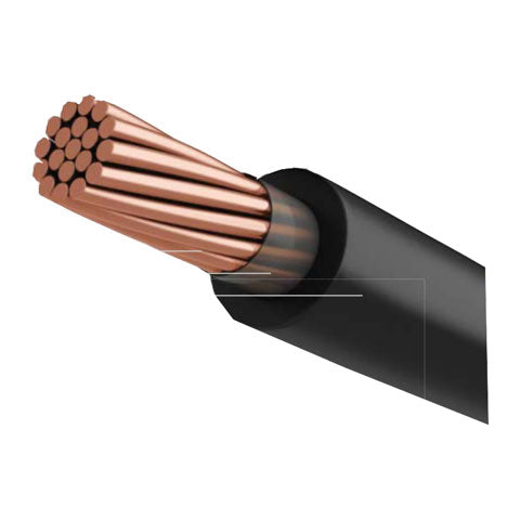 Cable fotovoltaico 10 AWG 2000 voltios 1000 pies negro