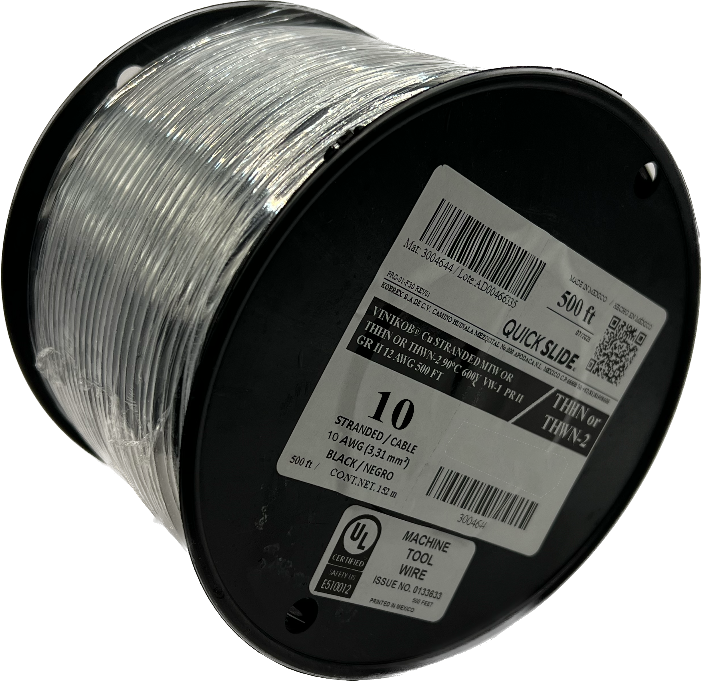 10 Gauge Stranded Copper THHN Wire